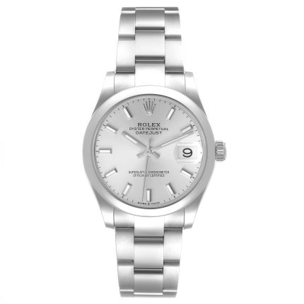 Rolex Datejust 31mm Stainless Steel Steel Dial Oyster Watch 278240
