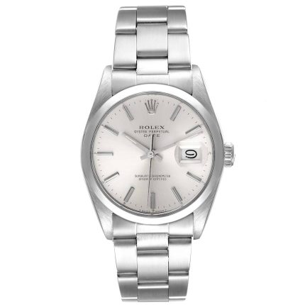 18246462 rolex date stainless steel silver dial vintage mens watch 15000 box papers 44990 63b72cca20 md