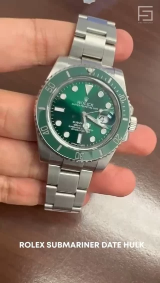 Green never looked so iconic! 💚 

The Submariner Hulk’s bold green bezel and dial make it a standout. Mint condition and ready to uplift your style, this watch is a modern classic.

💻 Step into the world of exclusivity! Visit https://www.fsfinewatches.com now to own this legendary Hulk from our curated collection of rare Rolex models!

#fsfinewatches #trustedwatchdealer #rolex #submarner #luxurytimepiece #watchcollector #swisswatch #timelessluxury #watchlover #stainlesssteel #hulk #rolexhilk #rolexsubmariner #cartier #houston #texas